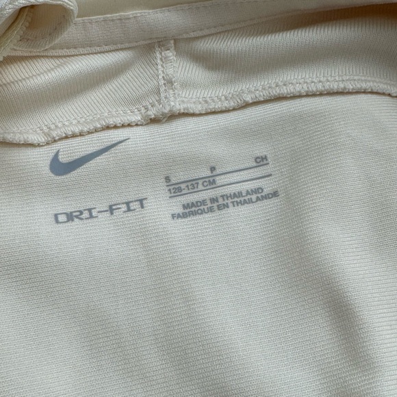 Paris Saint-Germain PSG Chest Zip Trough Hoddie. Ivory. Kids. Size S (7-9Years) - Picture 8 of 9